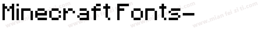 Minecraft Fonts字体转换